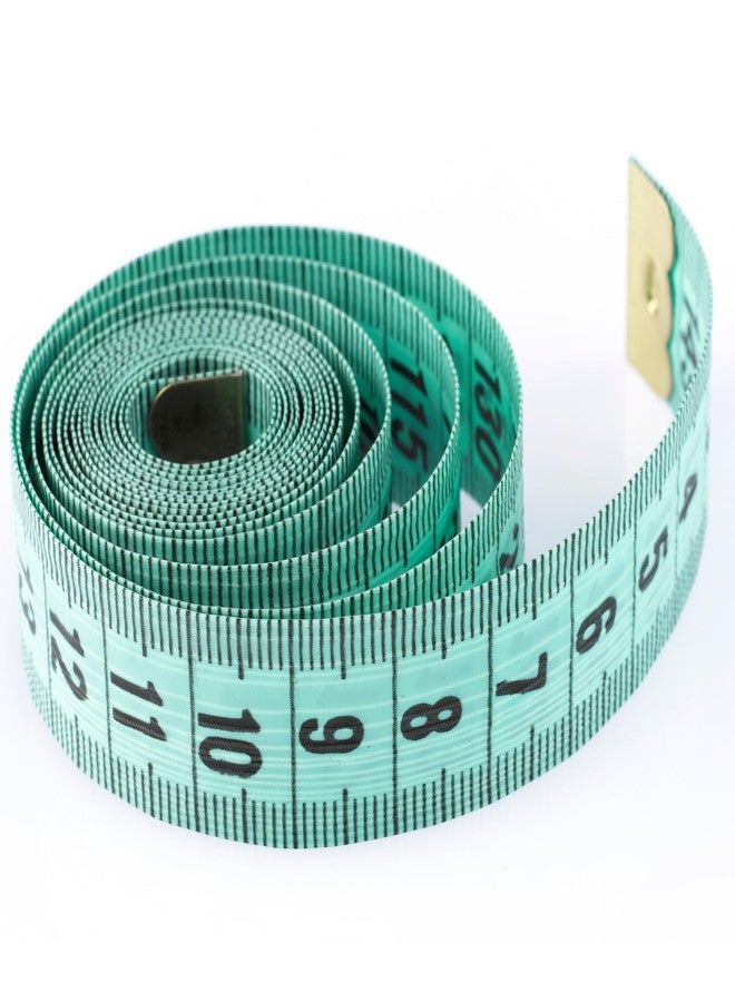 INSTITCH Measuring Tape, Tailor Measuring Tape, Inchi Tape, Crown & Cobra Tape, Tailoring Accessories,150 CM (60 Inches), Body Measuring Tape, Pack of 1 (Multi colour) - Image 1